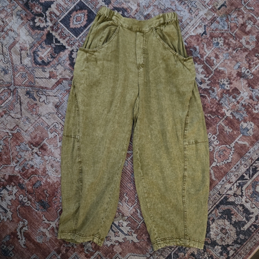 Casual Tan Women's Pants Free People S - Picture 2 of 5